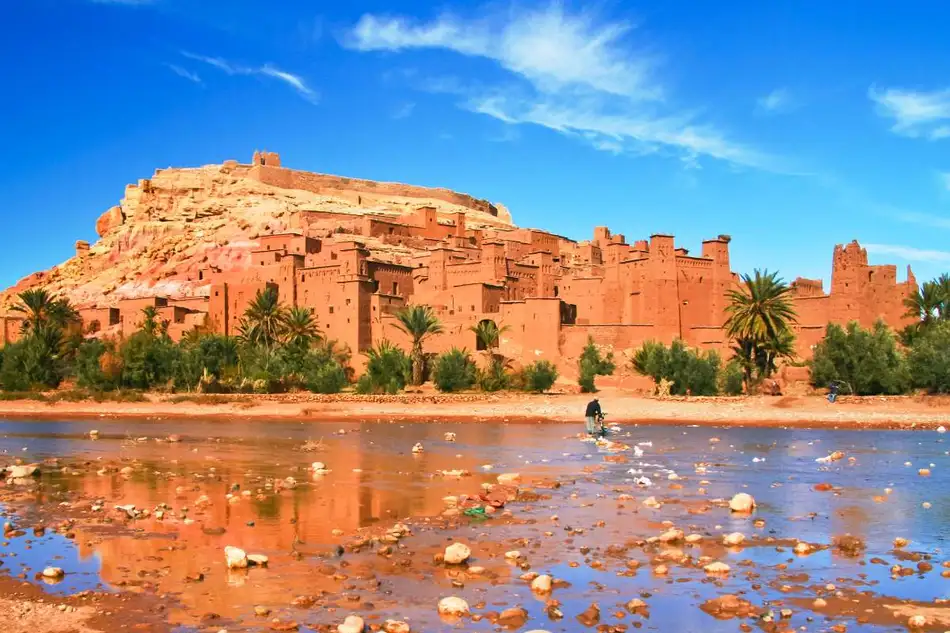 tour from Marrakech to Fes via Kasbah Ait Ben Haddou
